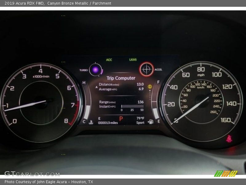 Canyon Bronze Metallic / Parchment 2019 Acura RDX FWD