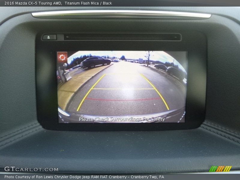Titanium Flash Mica / Black 2016 Mazda CX-5 Touring AWD