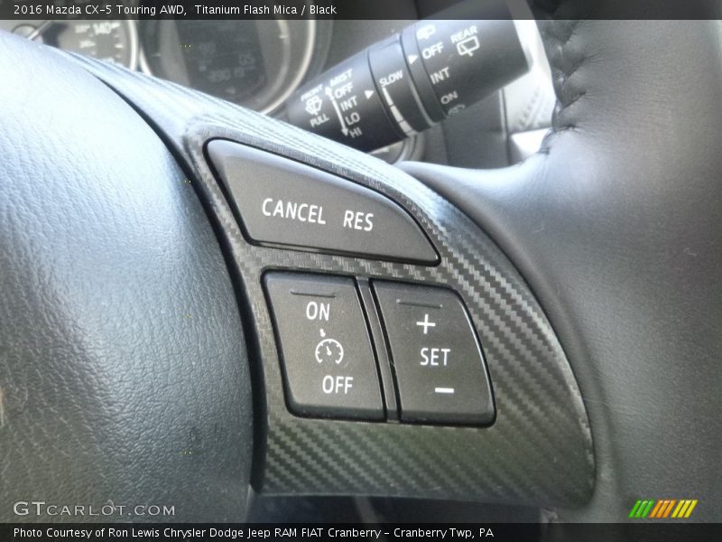 Titanium Flash Mica / Black 2016 Mazda CX-5 Touring AWD
