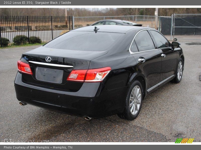 Stargazer Black / Saddle 2012 Lexus ES 350