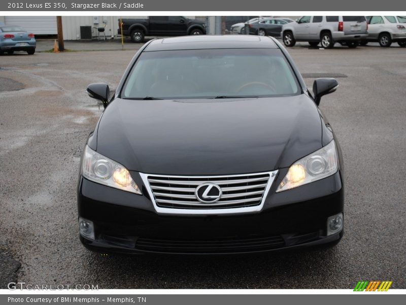 Stargazer Black / Saddle 2012 Lexus ES 350