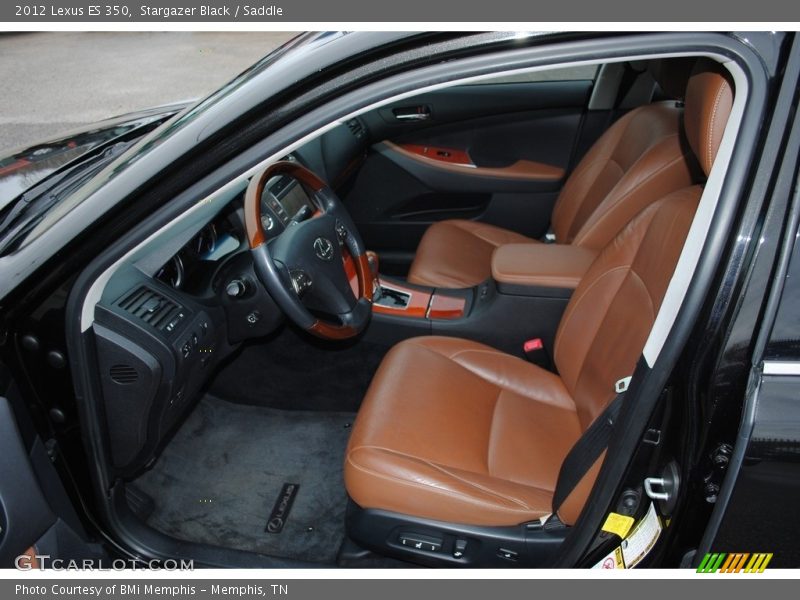 Stargazer Black / Saddle 2012 Lexus ES 350