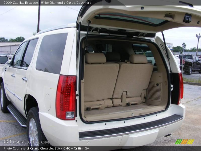White Diamond / Cocoa/Cashmere 2009 Cadillac Escalade