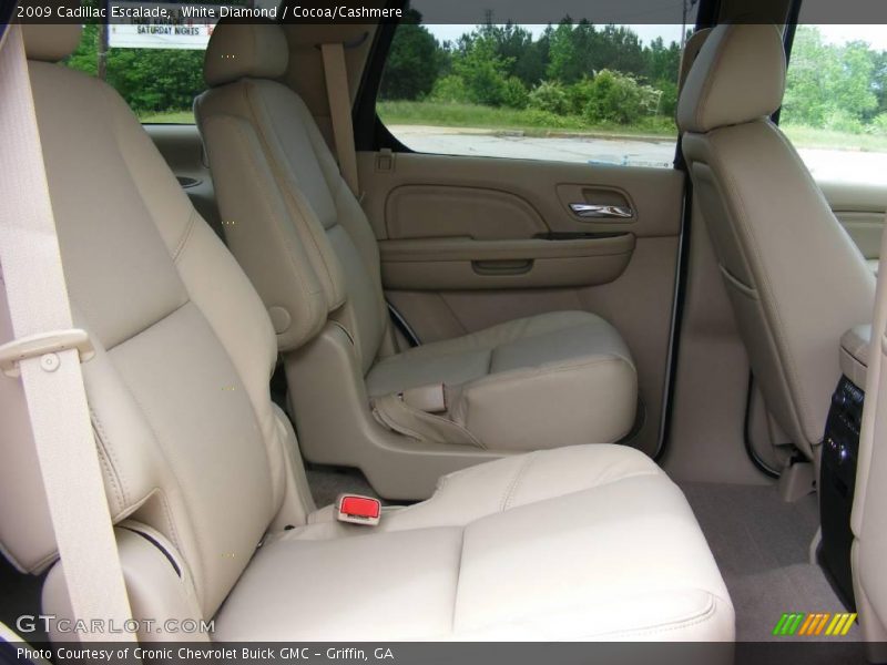White Diamond / Cocoa/Cashmere 2009 Cadillac Escalade