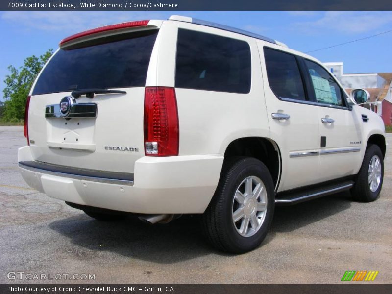 White Diamond / Cocoa/Cashmere 2009 Cadillac Escalade