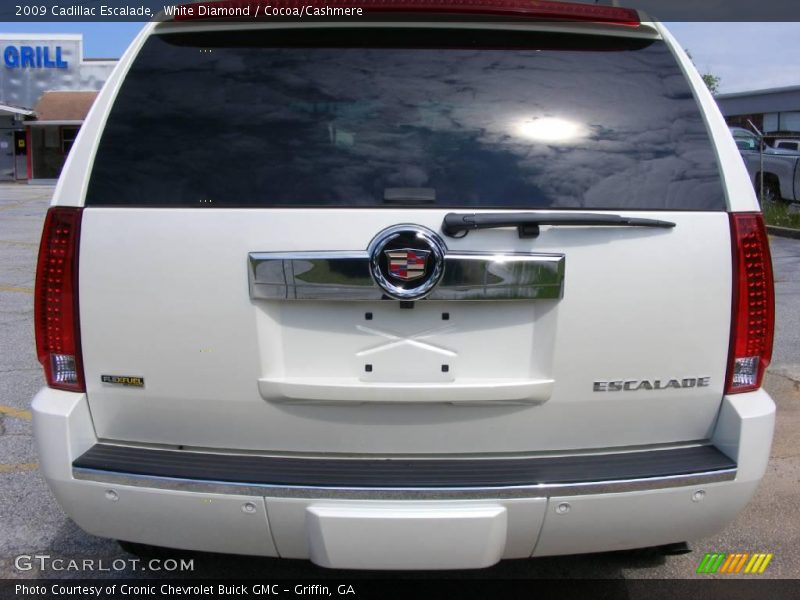 White Diamond / Cocoa/Cashmere 2009 Cadillac Escalade