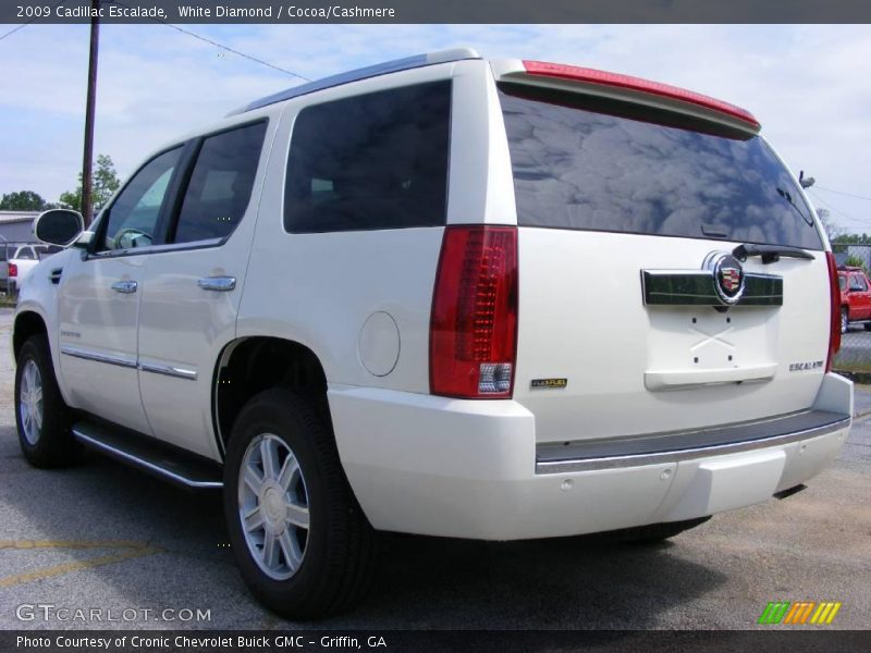White Diamond / Cocoa/Cashmere 2009 Cadillac Escalade