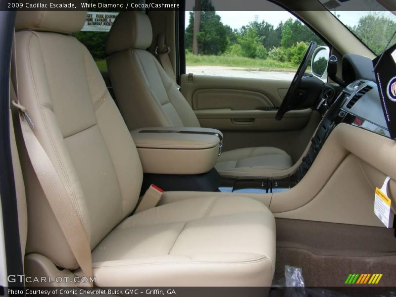 White Diamond / Cocoa/Cashmere 2009 Cadillac Escalade