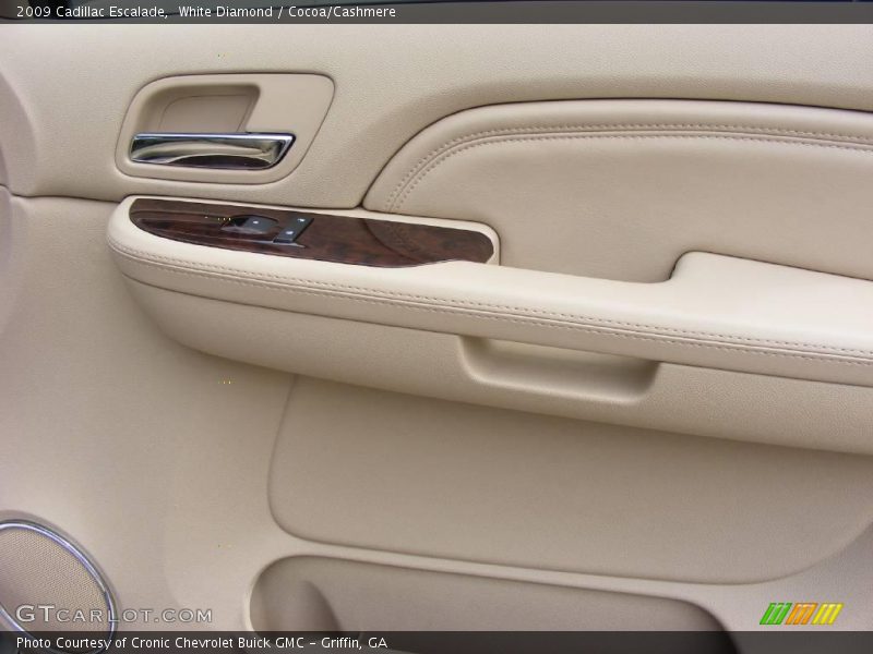 White Diamond / Cocoa/Cashmere 2009 Cadillac Escalade