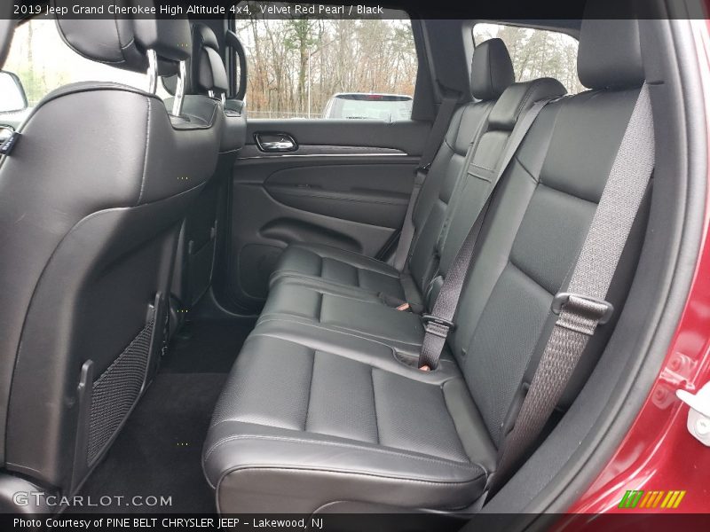 Velvet Red Pearl / Black 2019 Jeep Grand Cherokee High Altitude 4x4