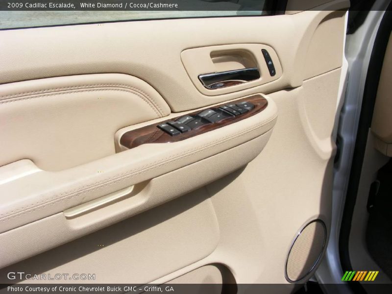 White Diamond / Cocoa/Cashmere 2009 Cadillac Escalade