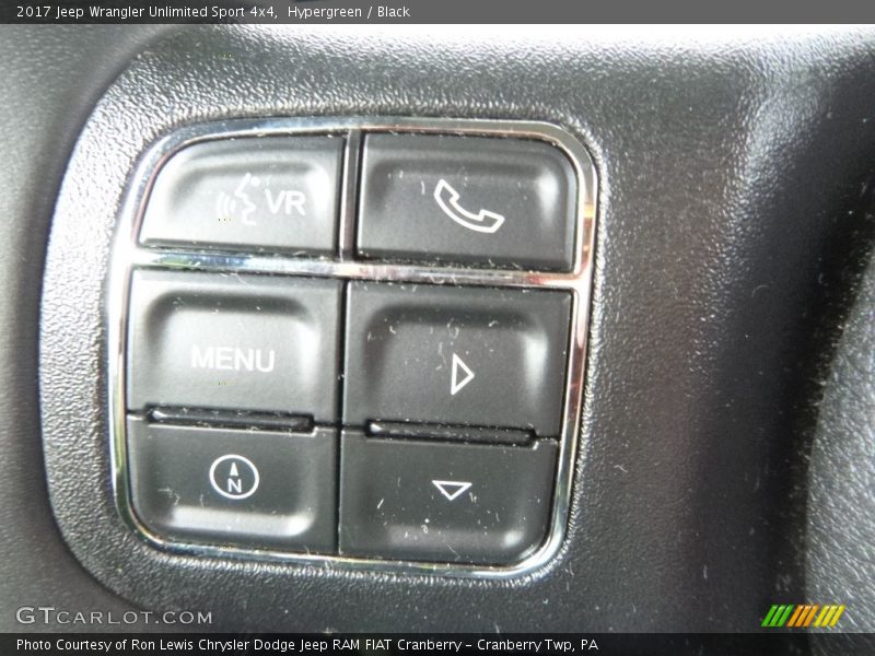 Hypergreen / Black 2017 Jeep Wrangler Unlimited Sport 4x4