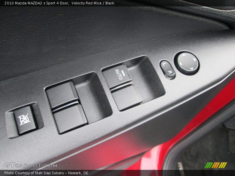 Velocity Red Mica / Black 2010 Mazda MAZDA3 s Sport 4 Door