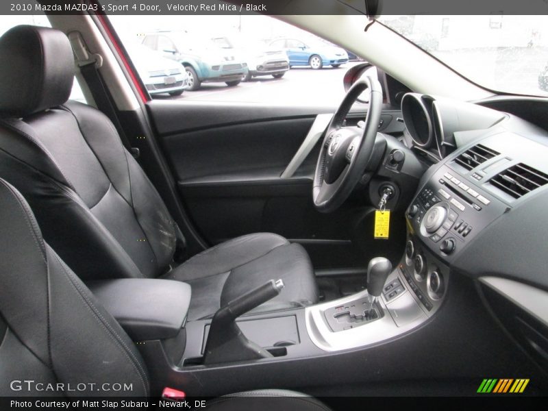 Velocity Red Mica / Black 2010 Mazda MAZDA3 s Sport 4 Door
