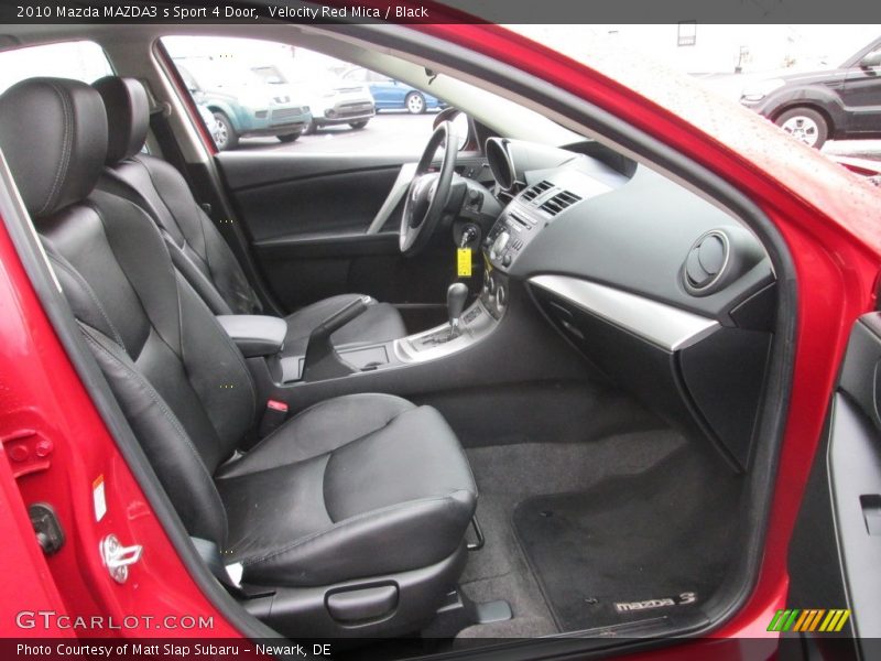 Velocity Red Mica / Black 2010 Mazda MAZDA3 s Sport 4 Door