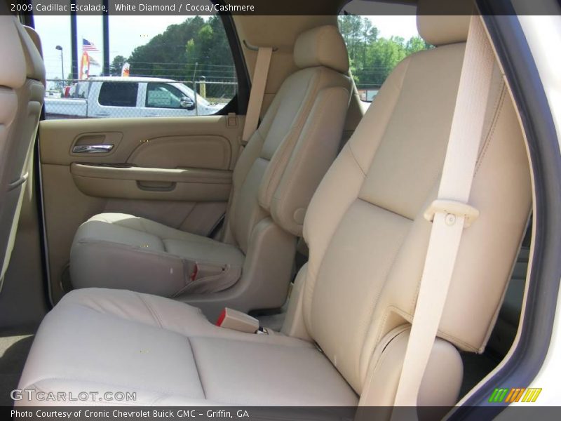 White Diamond / Cocoa/Cashmere 2009 Cadillac Escalade