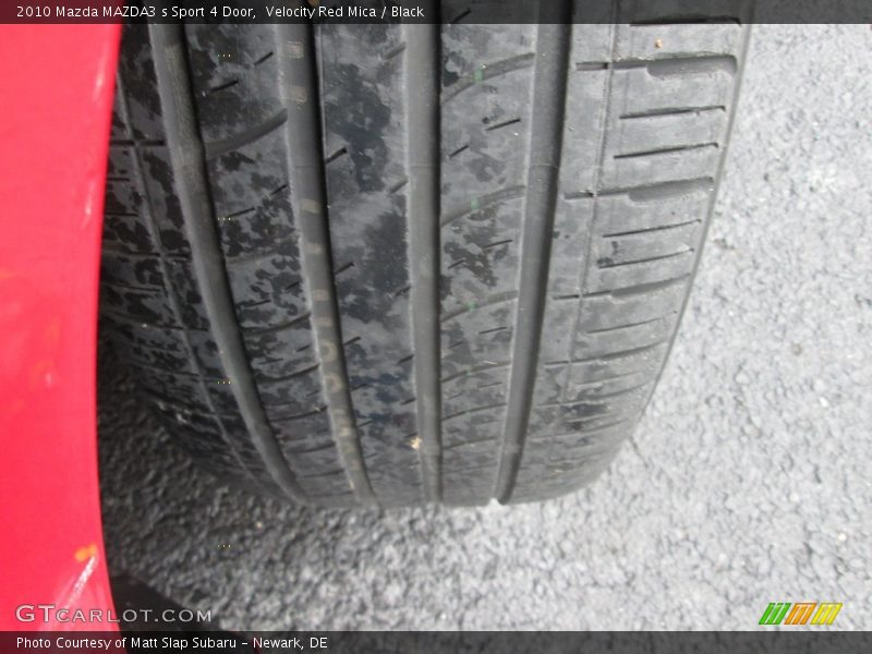 Velocity Red Mica / Black 2010 Mazda MAZDA3 s Sport 4 Door