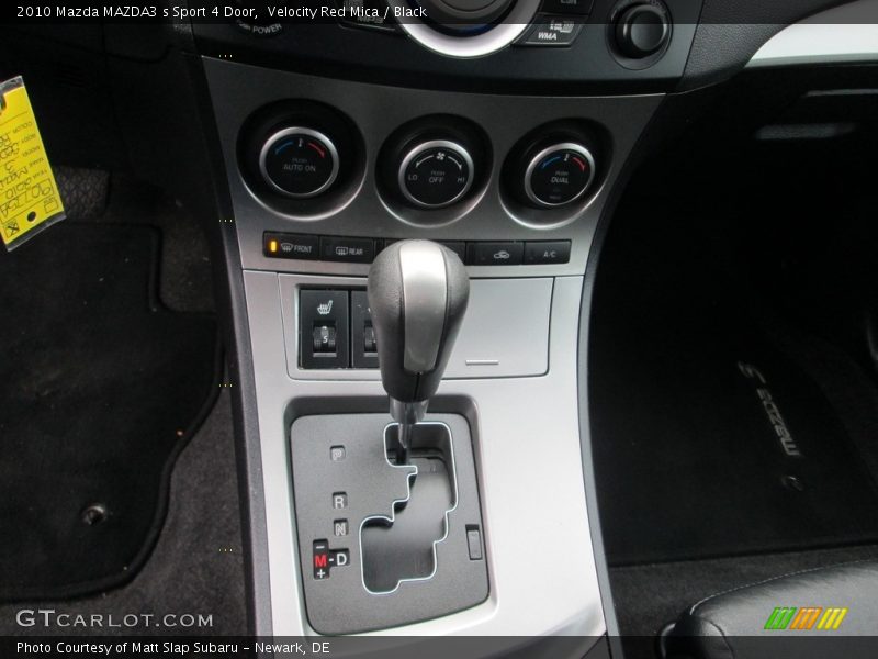 Velocity Red Mica / Black 2010 Mazda MAZDA3 s Sport 4 Door