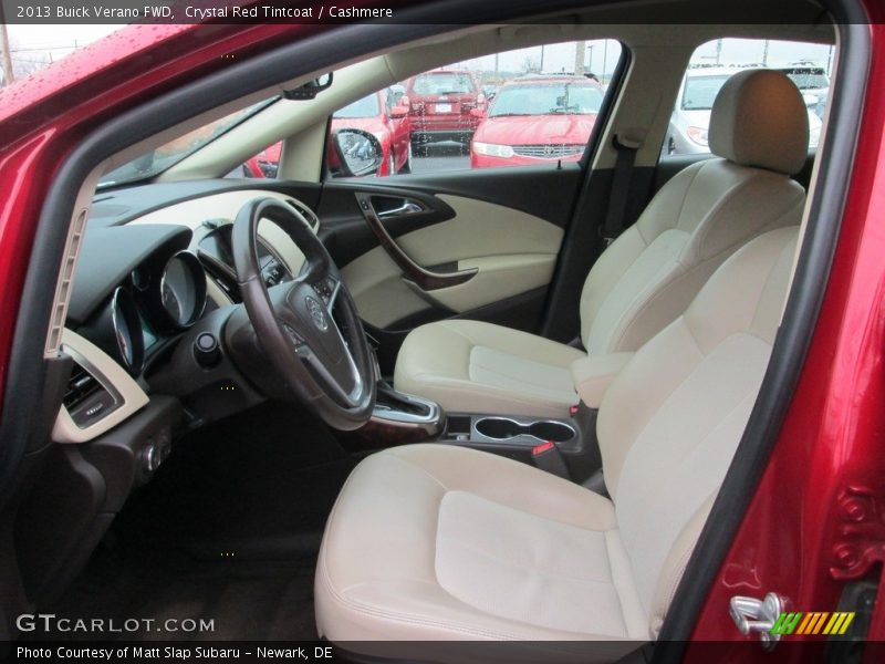 Crystal Red Tintcoat / Cashmere 2013 Buick Verano FWD