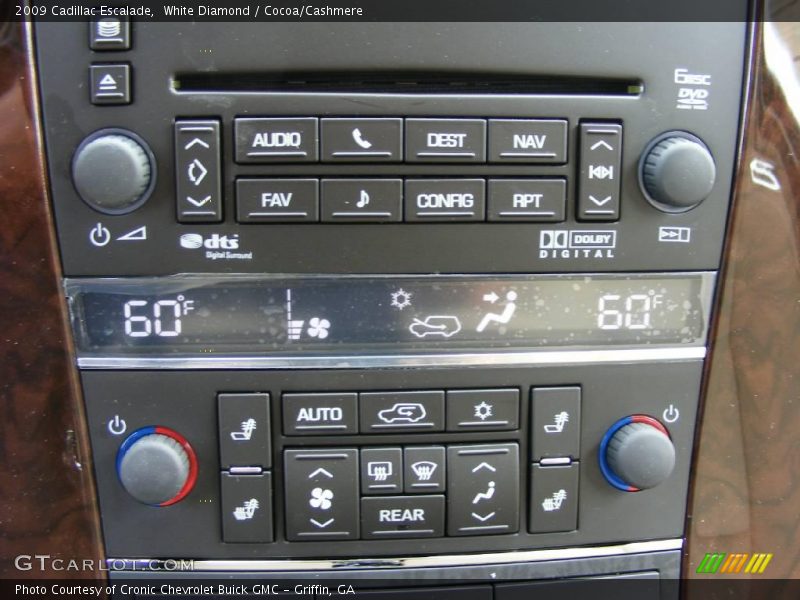 White Diamond / Cocoa/Cashmere 2009 Cadillac Escalade