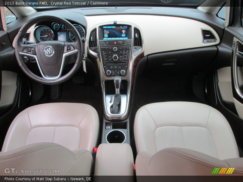 Crystal Red Tintcoat / Cashmere 2013 Buick Verano FWD