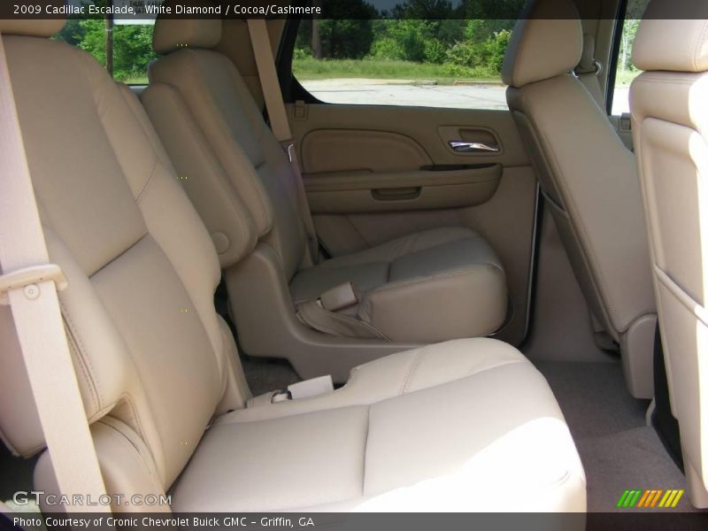 White Diamond / Cocoa/Cashmere 2009 Cadillac Escalade