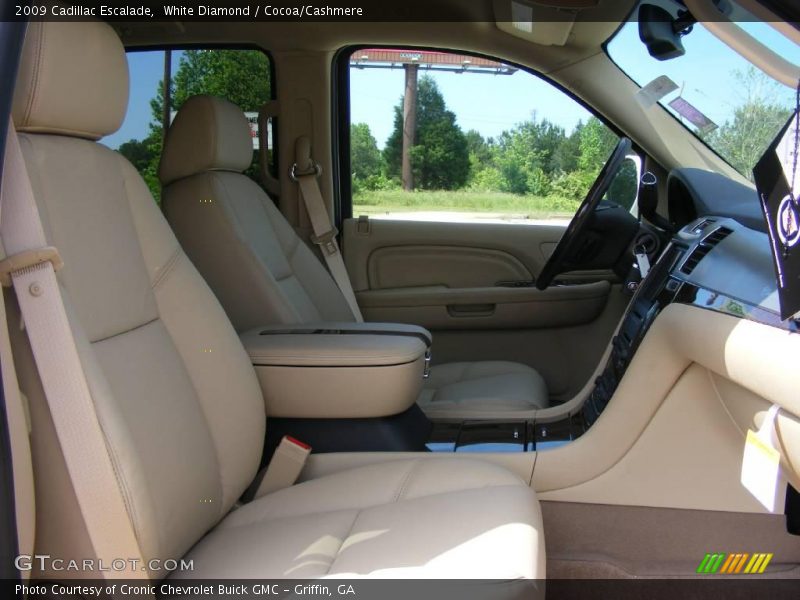 White Diamond / Cocoa/Cashmere 2009 Cadillac Escalade