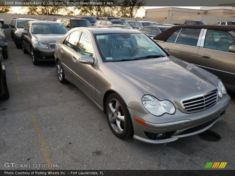 Iridium Silver Metallic / Ash 2006 Mercedes-Benz C 230 Sport