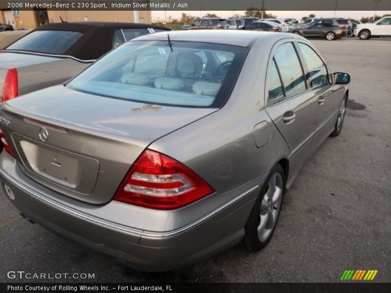 Iridium Silver Metallic / Ash 2006 Mercedes-Benz C 230 Sport