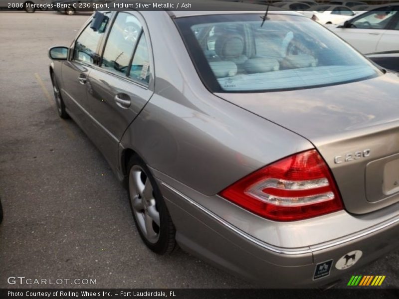 Iridium Silver Metallic / Ash 2006 Mercedes-Benz C 230 Sport