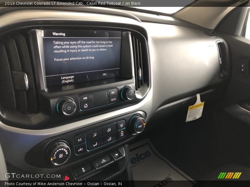 Cajun Red Tintcoat / Jet Black 2019 Chevrolet Colorado LT Extended Cab