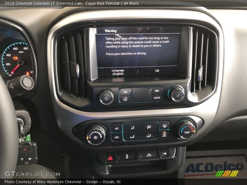Cajun Red Tintcoat / Jet Black 2019 Chevrolet Colorado LT Extended Cab