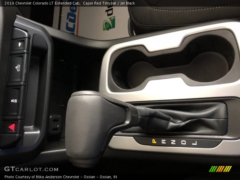 Cajun Red Tintcoat / Jet Black 2019 Chevrolet Colorado LT Extended Cab