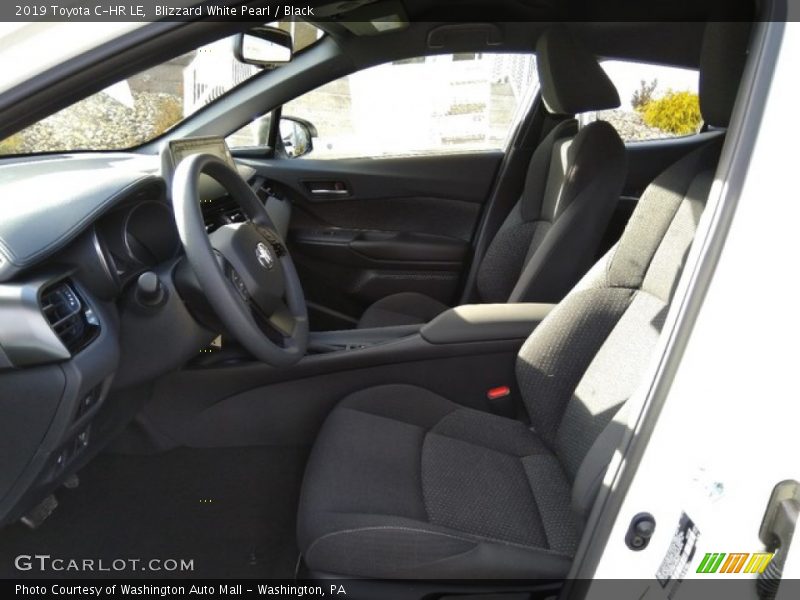 Blizzard White Pearl / Black 2019 Toyota C-HR LE