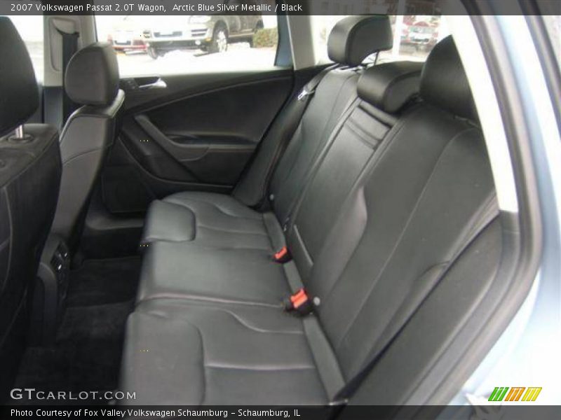 Arctic Blue Silver Metallic / Black 2007 Volkswagen Passat 2.0T Wagon