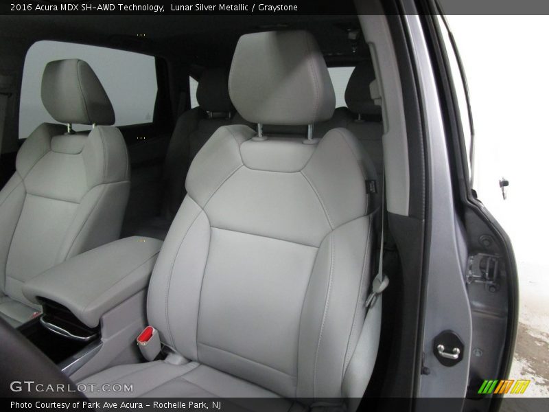Lunar Silver Metallic / Graystone 2016 Acura MDX SH-AWD Technology