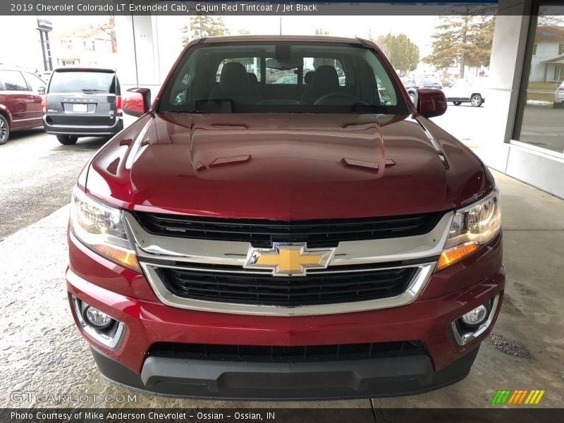 Cajun Red Tintcoat / Jet Black 2019 Chevrolet Colorado LT Extended Cab