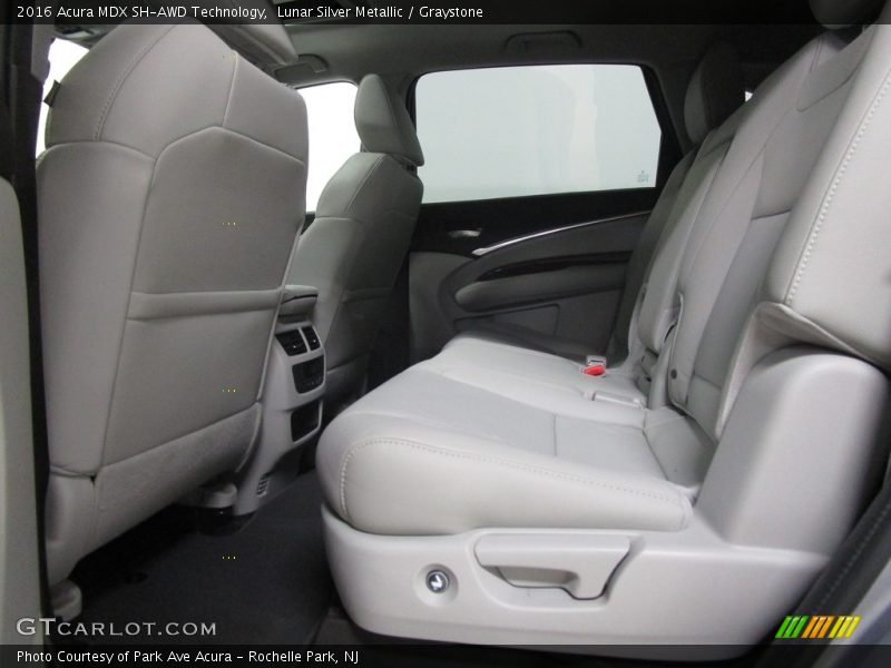 Lunar Silver Metallic / Graystone 2016 Acura MDX SH-AWD Technology