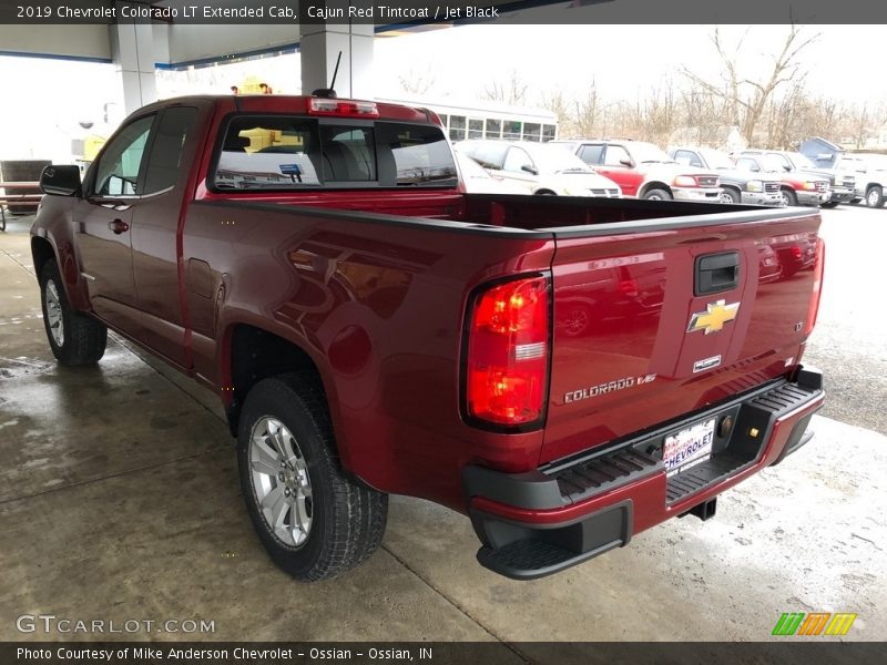 Cajun Red Tintcoat / Jet Black 2019 Chevrolet Colorado LT Extended Cab