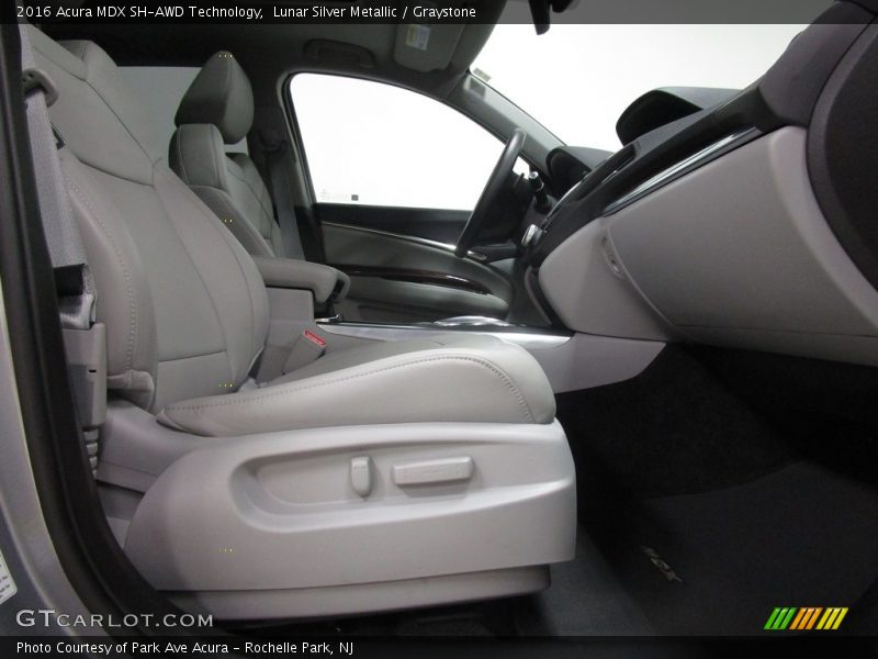 Lunar Silver Metallic / Graystone 2016 Acura MDX SH-AWD Technology
