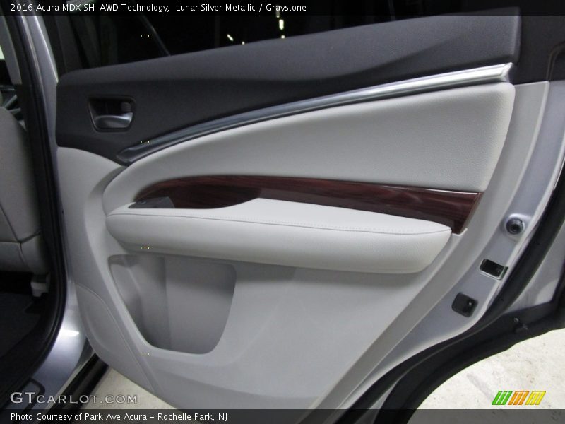 Lunar Silver Metallic / Graystone 2016 Acura MDX SH-AWD Technology