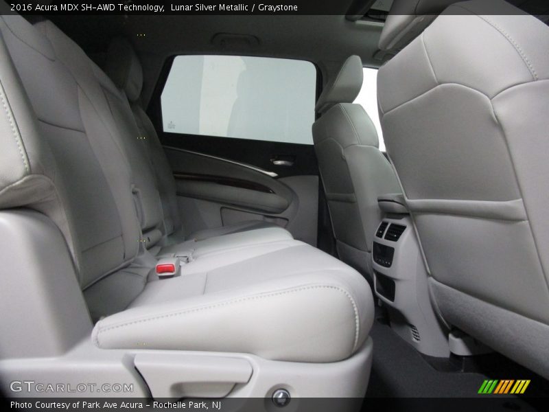 Lunar Silver Metallic / Graystone 2016 Acura MDX SH-AWD Technology