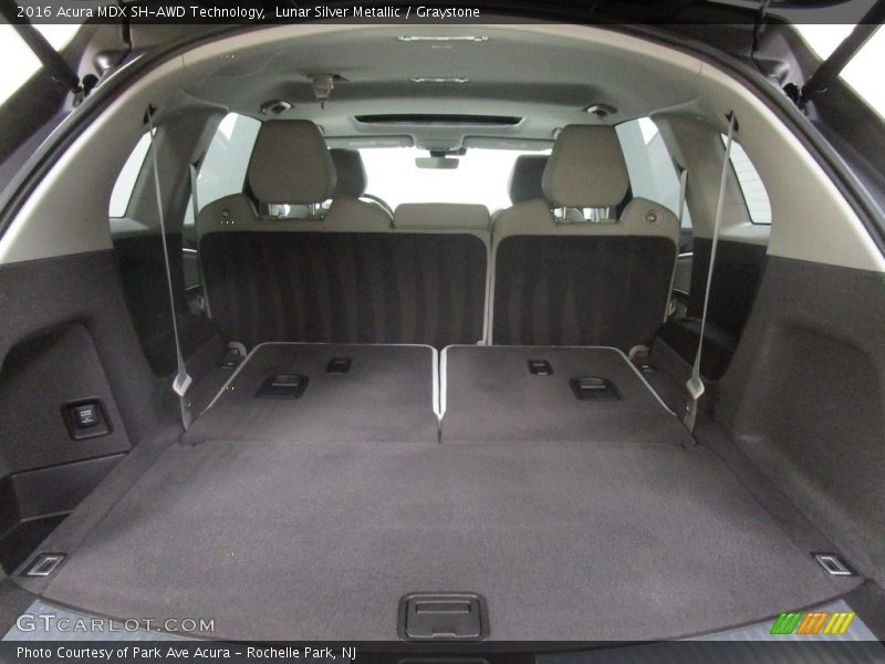 Lunar Silver Metallic / Graystone 2016 Acura MDX SH-AWD Technology