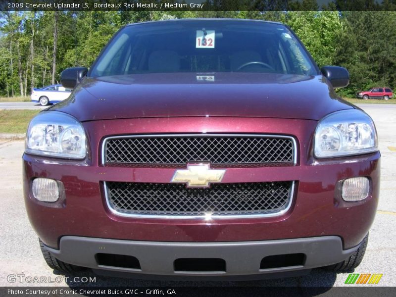 Bordeaux Red Metallic / Medium Gray 2008 Chevrolet Uplander LS