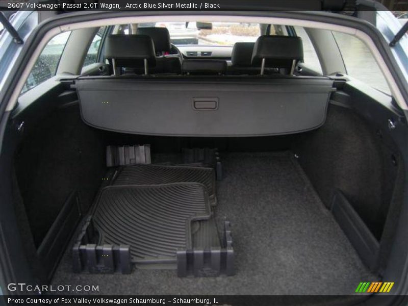Arctic Blue Silver Metallic / Black 2007 Volkswagen Passat 2.0T Wagon