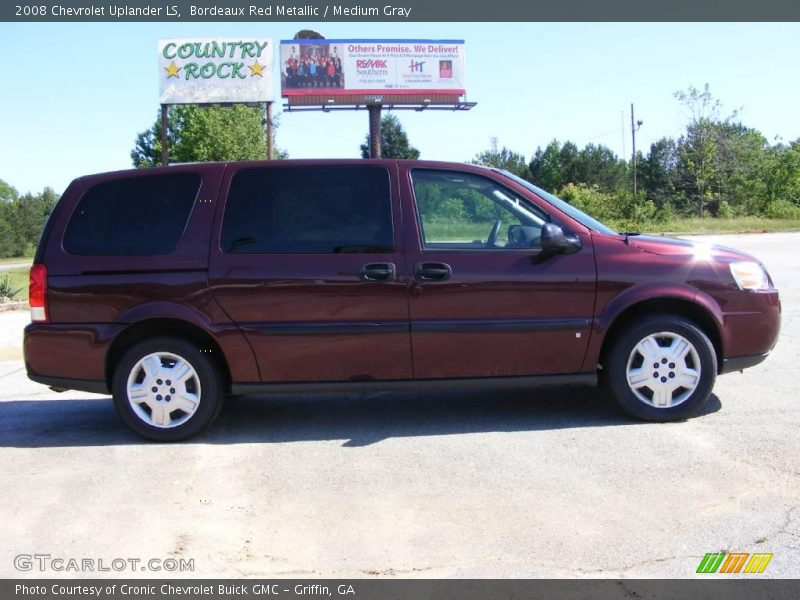 Bordeaux Red Metallic / Medium Gray 2008 Chevrolet Uplander LS