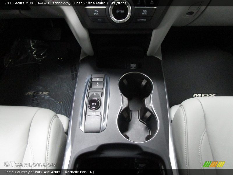 Lunar Silver Metallic / Graystone 2016 Acura MDX SH-AWD Technology