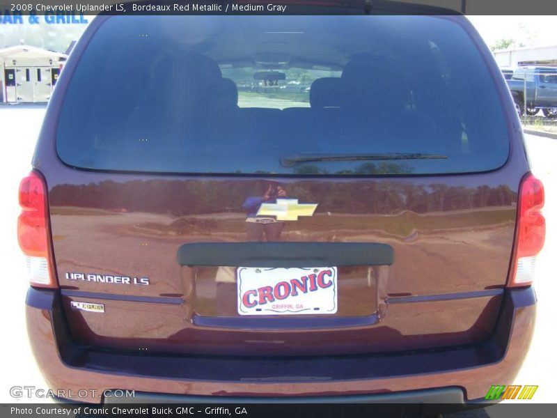 Bordeaux Red Metallic / Medium Gray 2008 Chevrolet Uplander LS