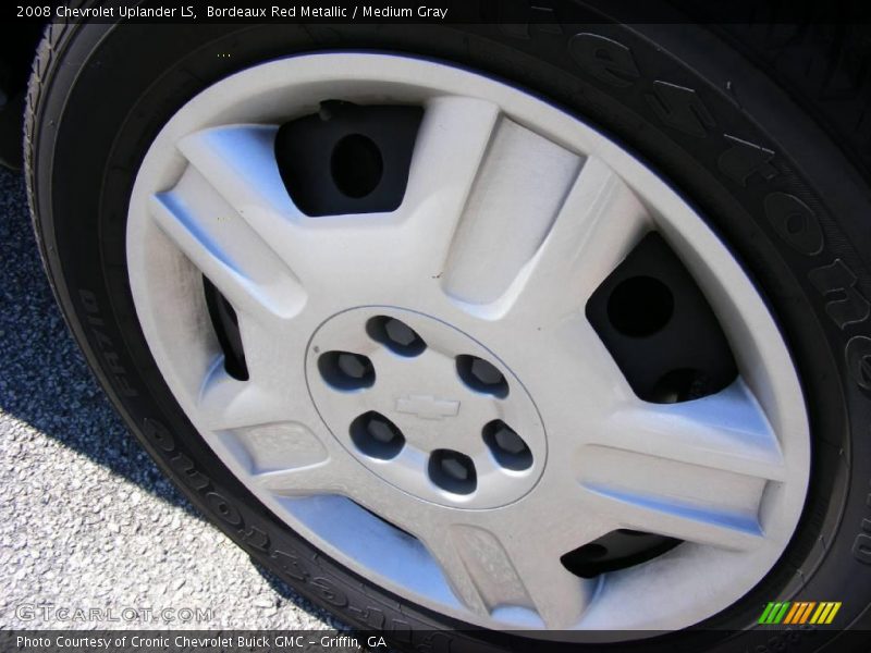 Bordeaux Red Metallic / Medium Gray 2008 Chevrolet Uplander LS