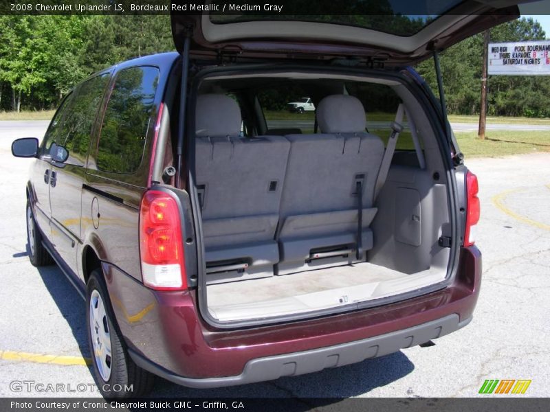 Bordeaux Red Metallic / Medium Gray 2008 Chevrolet Uplander LS